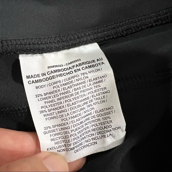 Nike Dri-Fit Women Power Epic Lux Cool Crop Running Tights medium - Picture 10 of 12